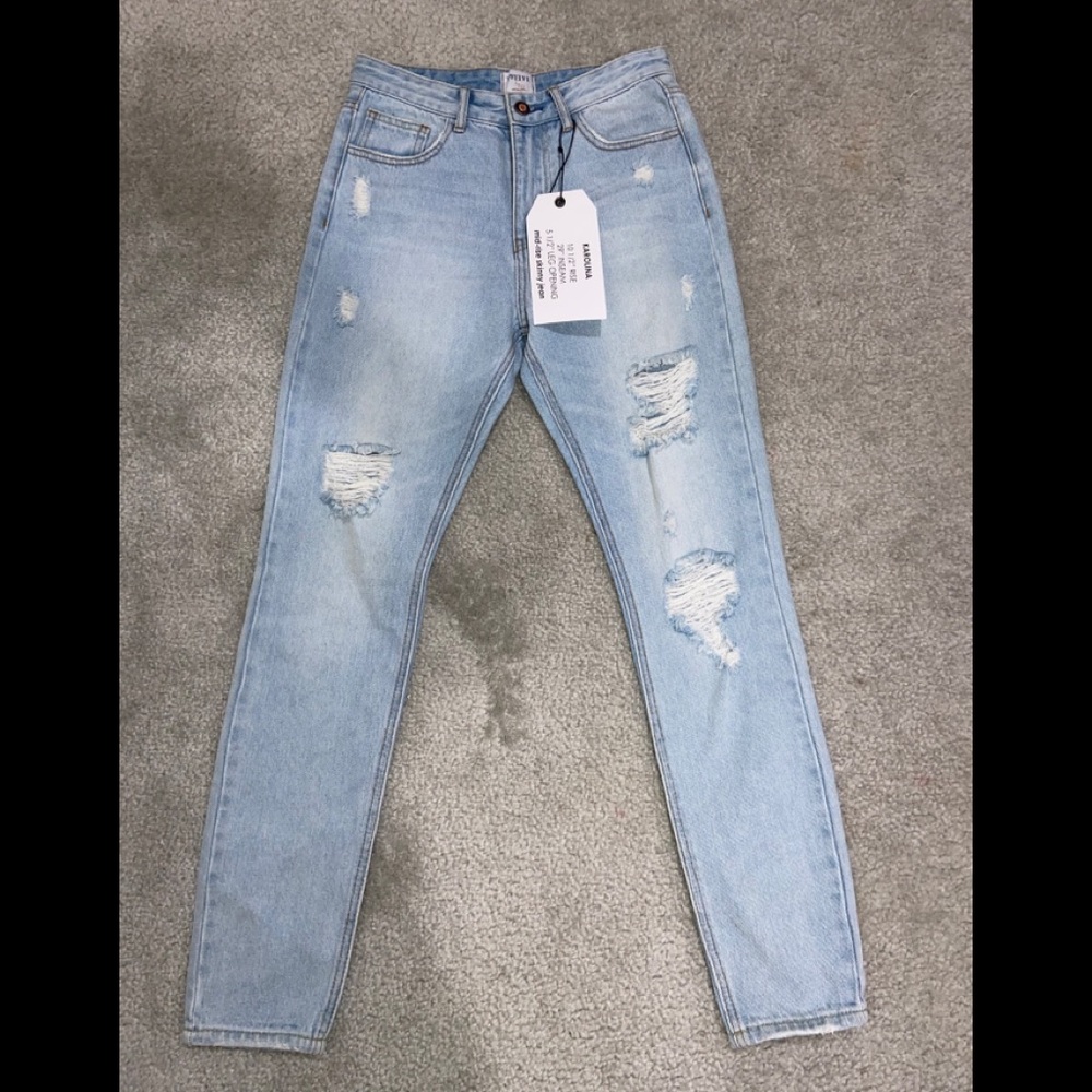 Twelve by OnTwelfth Destroyed Skinny Jean